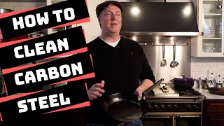 Big mess! How to Clean Carbon Steel Pans & Skillets