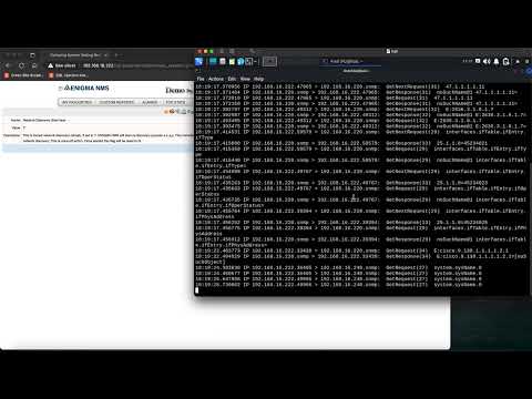Enigma NMS 95.4.1 XSS to RCE by CSRF
