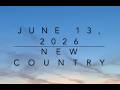 New Country Music June 13 2026