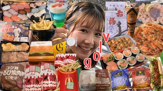 【日常vlog】お花見、野球観戦、、沢山食べる行事がありすぎて増量期極めてる😂😂