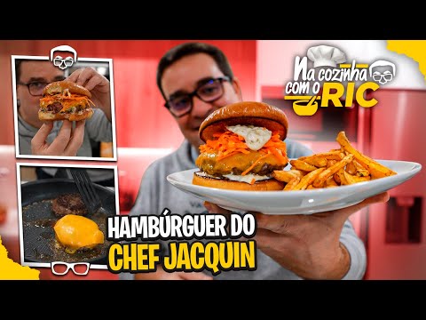 HAMBURGUER DO CHEF ÉRICK JACQUIN | #3 NA COZINHA COM O RIC