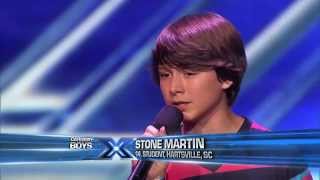 Stone Martin - Little Things (The X-Factor USA 2013) [Audition]