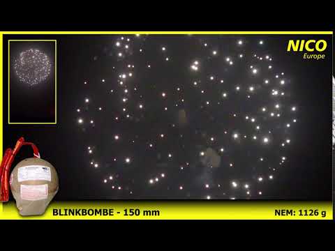 NICO Europe - Blinkbombe 150 mm, white