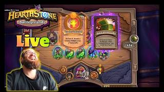 Climbing That Ranked Ladder | Hearthstone Battlegrounds Live # 7