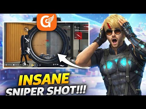 1100 DAMAGE 😱 ONE SHOT SNIPER | Free Fire GG Space
