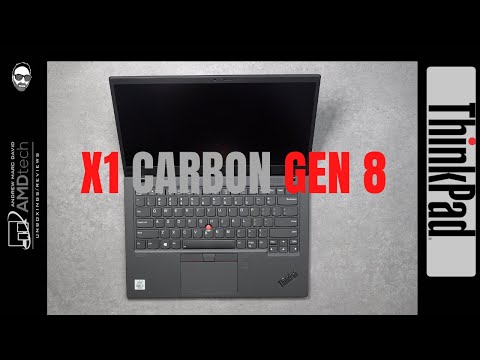 External Review Video WdiKA7-d4lQ for Lenovo ThinkPad X1 Carbon Gen 8 Laptop