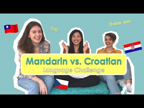 Mandarin vs. Croatian and Czech || Language Challenge