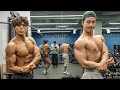 보디빌딩 처음 맞아..?