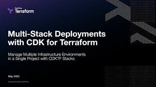 Thumbnail for Multi-Stack Deployments with CDK for Terraform