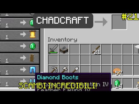 IL VILLAGER MIGLIORE DI MINECRAFT😍! (CHADCRAFT EP. 21)