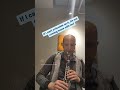 Trying mouthpieces at the Vandoren Advisory Studio in NYC #clarinet #vandoren #musician