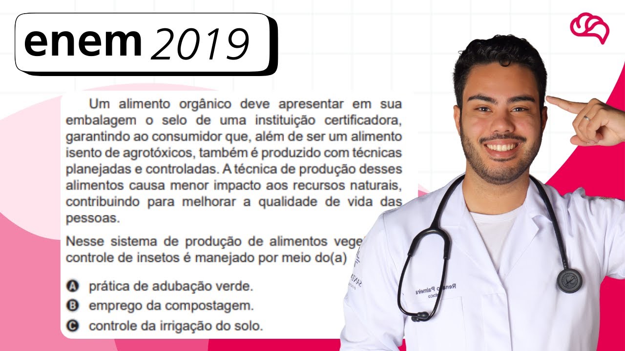 Resolução em Vídeo — Questão 100 ENEM 2019