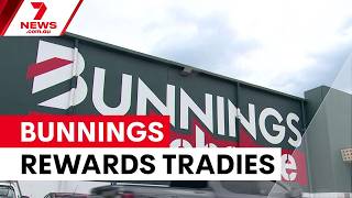 Bunnings unveils major loyalty program overhaul for tradies | 7NEWS