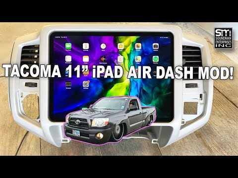 NEW TACOMA DASH MOD! 2020 iPad AIR