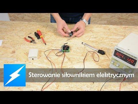 Simple control of an electric actuator - Elektrobim.pl