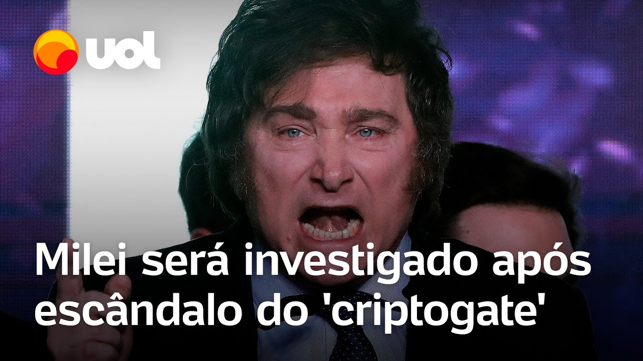 Milei será investigado após escândalo do 'criptogate' na Argentina; entenda o que aconteceu
