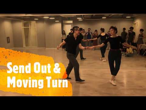 [JP&Michelle] Lindy Hop Intensive Course S18T-W6: Send Out & Moving Turn (190806)