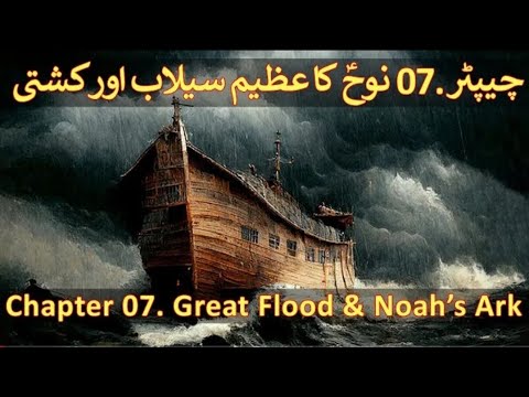 Chapter 07/20 Part 1 - Hazrat Nooh A.S, Toofan E Nooh, Noah's Ark (Idrees, Enoch & The Great Flood)
