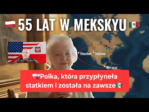 🇲🇽 55 lat w Meksyku – Polka, która przypłynęła z Gdyni i zaczęła życie od nowa!