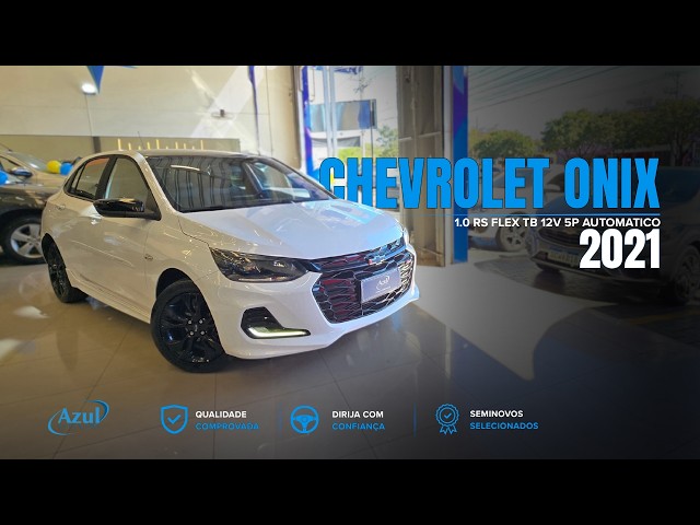 Vídeo CHEVROLET ONIX ONIX HATCH RS 1.0 FLEX TB 12V 5P AUTOMATICO