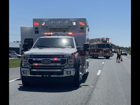 New Paramedic A-74 and Truck 74 MVC on US 13