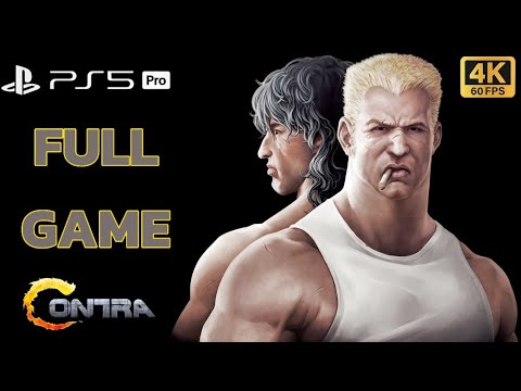 CONTRA: OPERATION GALUGA  PS5 Full Gameplay Walkthrough / No Commentary【FULL GAME】4K Ultra HD