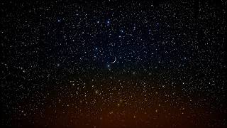 Peaceful Night | 10 Hours of Space Ambient Music with 4K Starry Sky