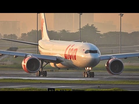 1 HOUR EPIC MORNING PLANE SPOTTING JAKARTA AIRPORT OF INDONESIA (CGK/WIII)