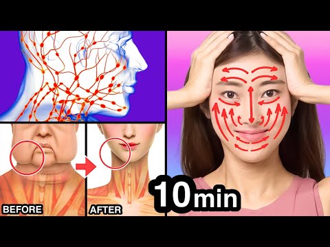 10mins Face Lifting Massage You Must Do Every Night