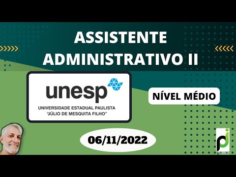 QUESTÃO 15 - ASSISTENTE ADMINISTRATIVO II DA UNESP 2022