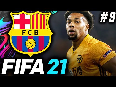 SIGNING ADAMA TRAORE!! TRANSFER WINDOW OPENS!! - FIFA 21 Barcelona Career Mode EP9
