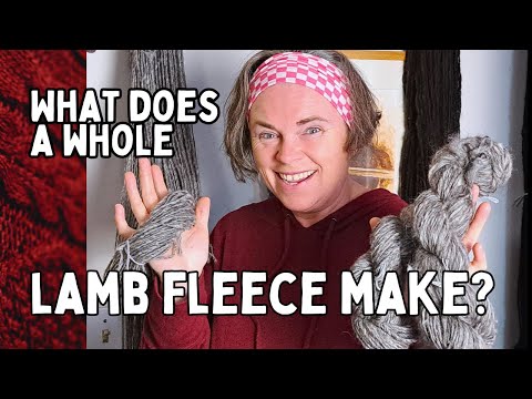 SPINNING ICELANDIC LAMB FLEECE: From Raw Wool to Yarn (The Complete Spinning Process)
