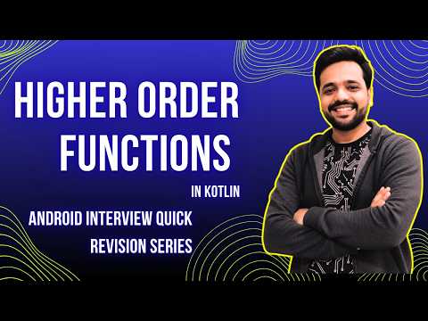 What Are HIGHER ORDER Functions in Kotlin? | Android Interview Quick Revision #backtocoding