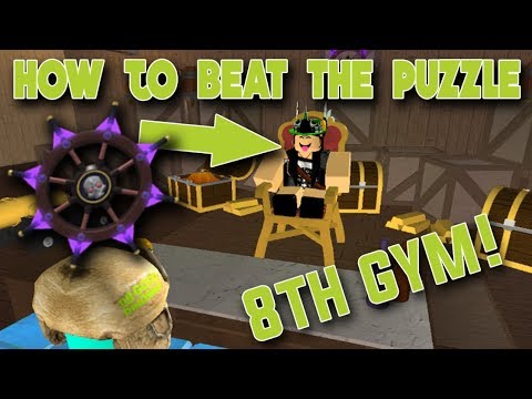 HOW TO DO THE 8TH GYM PUZZLE IN POKEMON BRICK BRONZE