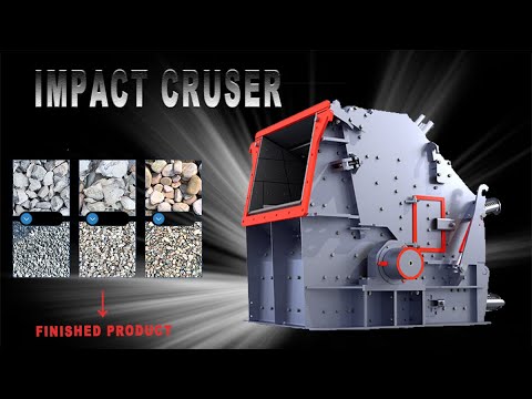 Industrial Mining Impact Rock Crusher Copper Gold Ore Stone Impact Crusher