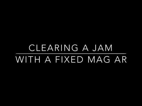 Clearing a jam on a fixed AR (Dark Storm Industries)