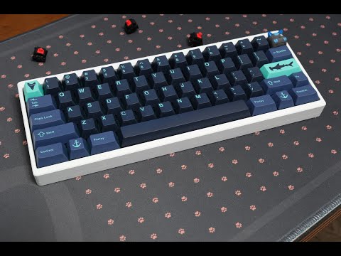Keycult 1/60 | Full Alu | 3mill Mx Red | GMK Hammerhead dark