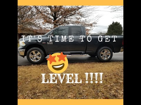 How to Install 2.5 ram leveling kit