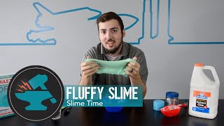 How to Make Fluffy Slime! Slime Time with Drew