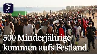 Neues Übergangslager für Migranten in Ceuta