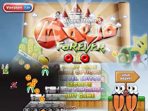 Mario Forever v7.02 - World 9 & World of Stupidity [GAMEPLAY]