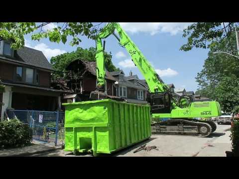 156-158 Booth Avenue demolition 2017/06/28