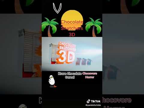 Chocolate Snachters 3D Cocorve Horror Kellogg's Krave Chocolate Cereal