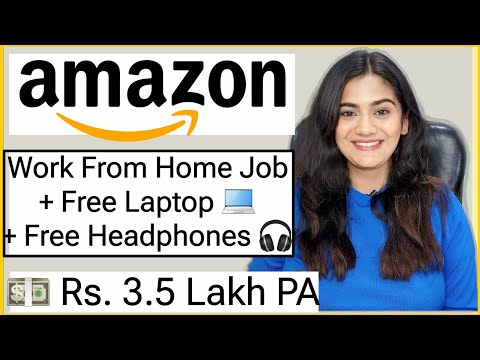 Amazon August 2025 Work From Home Job ✅️ Free Laptop, Wi-Fi & Internet. Part Time Online Job Fresher