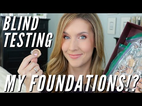 BLIND TESTING FOUNDATION ?? | TOP FOUNDATIONS