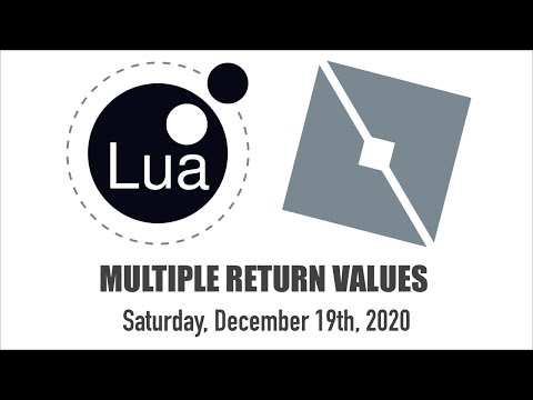 Roblox Coding Multiple Return Values