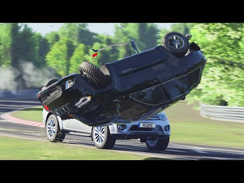 Nurburgring Crashes #2 | Beamng Drive