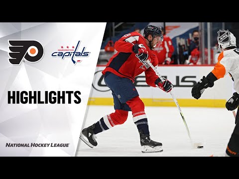 Flyers @ Capitals 4/13/21 | NHL Highlights