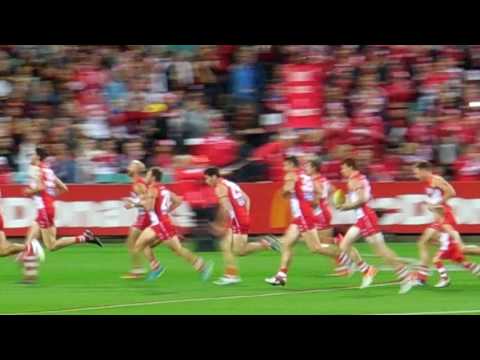 Sydney Swans vs Adelaide Crows final at the SCG