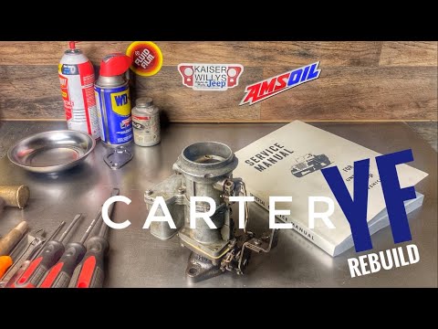 Carter YF 938 rebuild Willys Jeep
